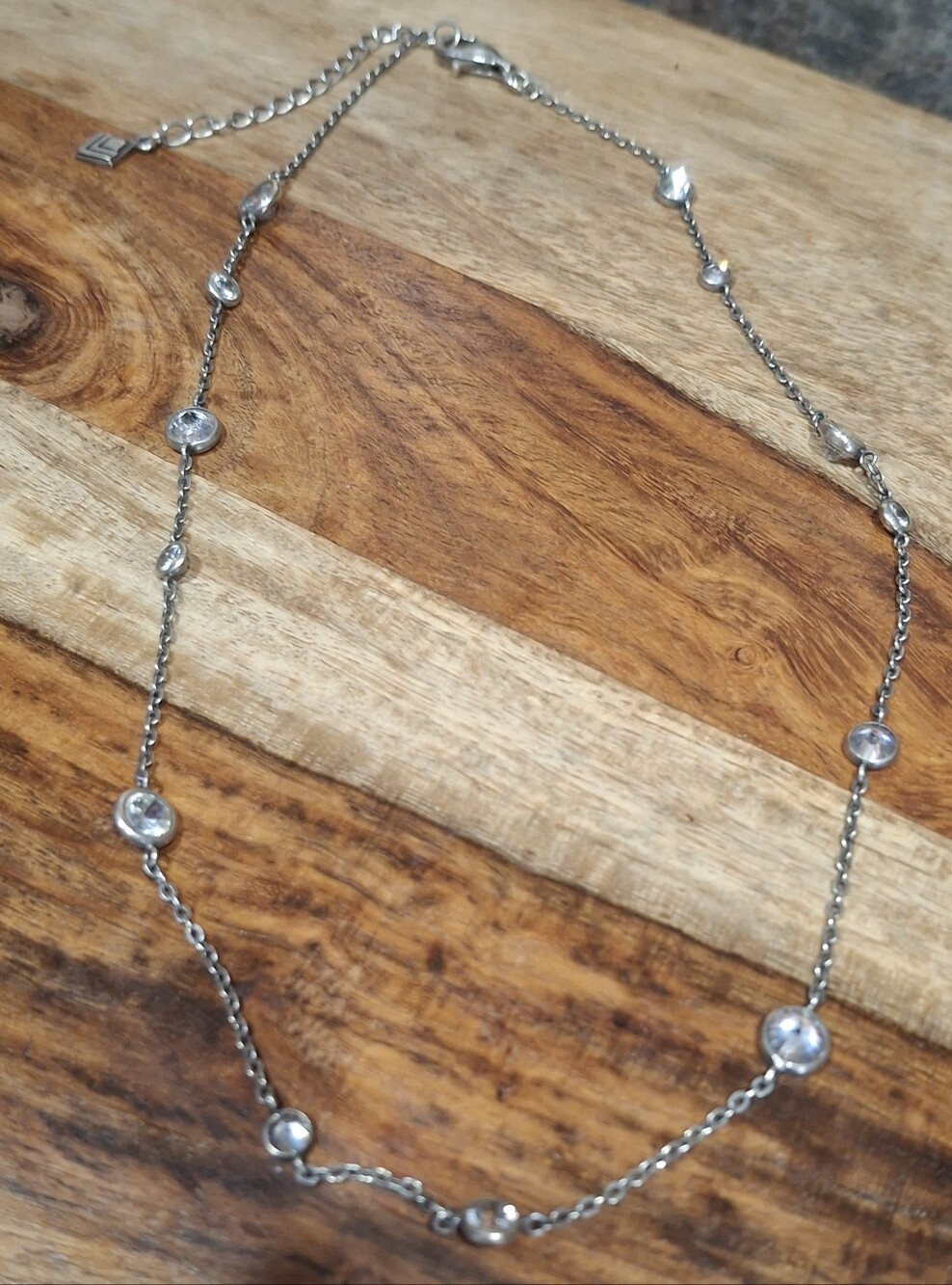 Silpada CZ Sterling Silver Necklace